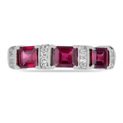 BUY REAL RHODOLITE GEMSTONE RING IN 925 SILVER